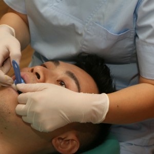 鞍山時(shí)代口腔門診部做瓷貼面案例效果圖