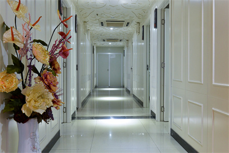 長(zhǎng)沙伊臣醫(yī)療美容門診部_走廊