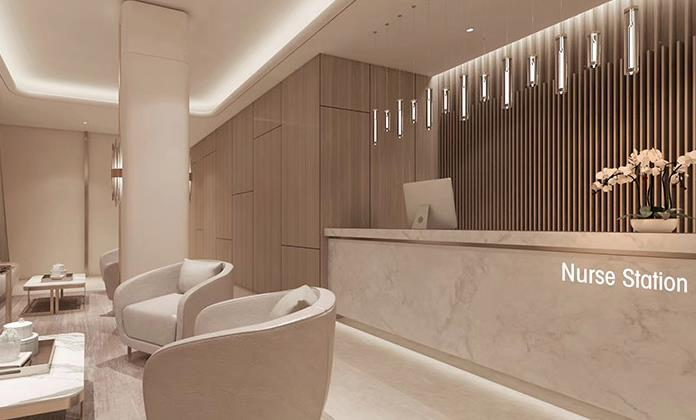 徐州科洛伊醫(yī)療美容門診部_大廳休息區(qū)